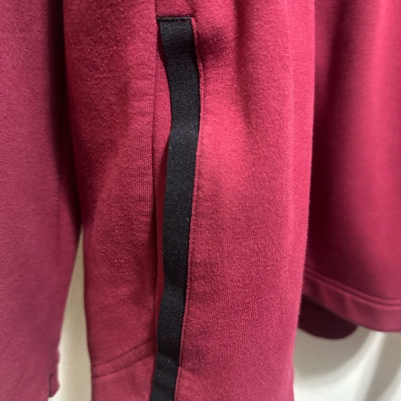 Nike Men's Burgundy Zip-Up Hoodie Dri-Fit Jacket sz L - Picture 3 of 6